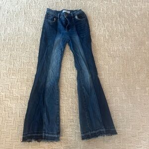 Flying Monkey Dark Blue Flare Jeans
